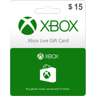 $15.00 Xbox Gift Card 15 USD (Instant Delivery) - Xbox Gift Card Gift