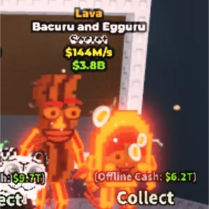 Lava Bacuru and Egguru