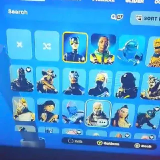 Black Night Fortnite Account