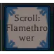 Scroll flamethrower rune slayer