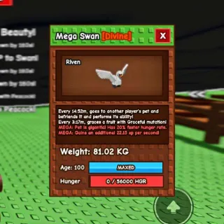 MEGA TITANIC SWAN | GROW A GARDEN