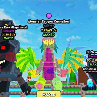 MONSTER DRAGON CANNELLONI | GROW A BRAINROT