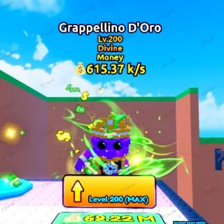MONEY GRAPPELLINO D'ORO MAX LVL | ESCAPE TSUNAMI FOR BRAINROTS