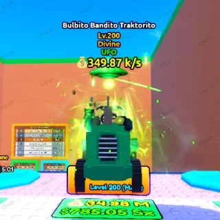 2X UFO BULBITO BANDITO TRAKTORITO MAX LVL | ESCAPE TSUNAMI FOR BRAINROTS