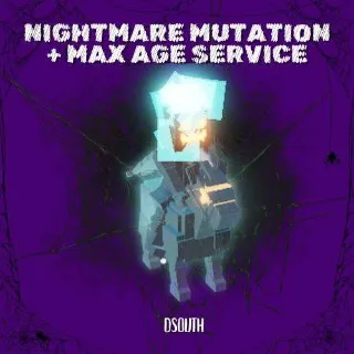 NIGHTMARE MUTATION + MAX AGE SERVICE | GROW A GARDEN