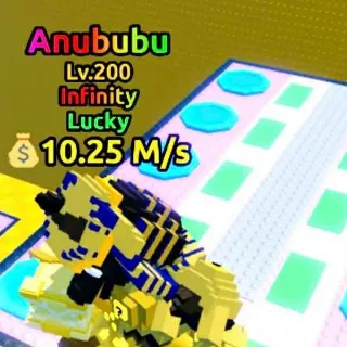 LUCKY ANUBUBU 10.25M/S MAX LVL | ESCAPE TSUNAMI FOR BRAINROTS