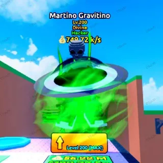 HACKER MARTINO GRAVITINO MAX LVL | ESCAPE TSUNAMI FOR BRAINROTS