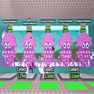 5X GRAIPUSS MEDUSSI | STEAL A BRAINROT