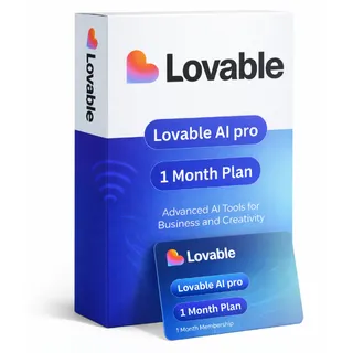 Lovable AI Pro Subscription 1 Month - Private Account (Global)