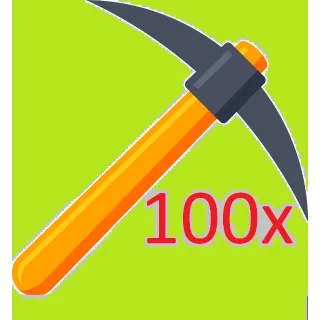 100x Pickaxes IMMEDIATE DELIVERY