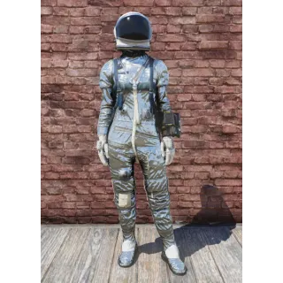 Clean Spacesuit Outfit + Helmet Set