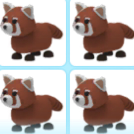 Pet X4 Red Pandas In Game Items Gameflip - adopt me roblox all ultra rare toys