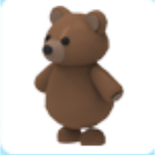 Other Adopt Me Brown Bear In Game Items Gameflip