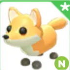 neon red fox
