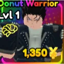 Shiny donut warrior