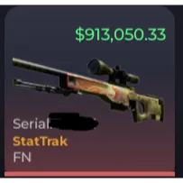 Unboxing RNG - ST FN Dragon Lore (100/s)