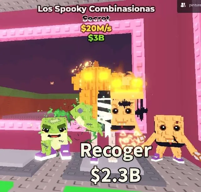 How To Get Los Spooky Combinasionas In Steal A Brainrot - Foto 10