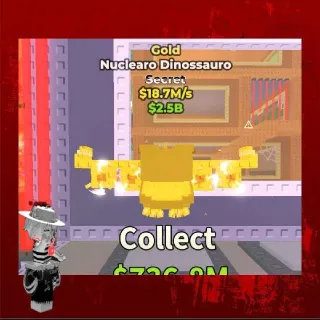 Gold Nuclearo Dinossauro
