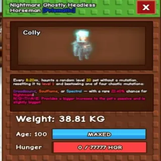 Ghostly Headless Horseman