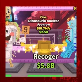 Gold Nuclearo Dinossauro