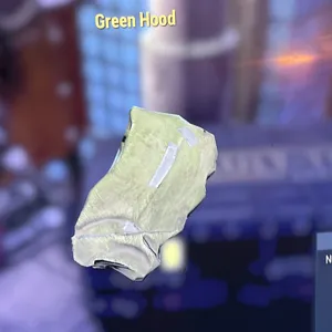green hood