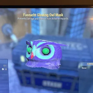 glowing owl mask