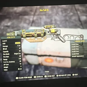 nw laser rifle bat