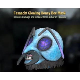 Fasnacht Glowing Honey Bee Mask