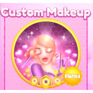 CUSTOM MAKEUP DRESS TO IMPRESS