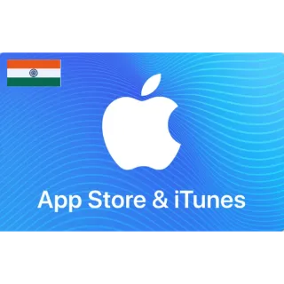 Apple & ITunes Gift Card 2500 INR (India) - Instant Delivery