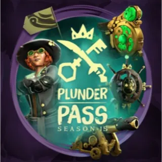 Sea of Thieves : Season 15 Plunder Pass - Xbox Play Anywhere