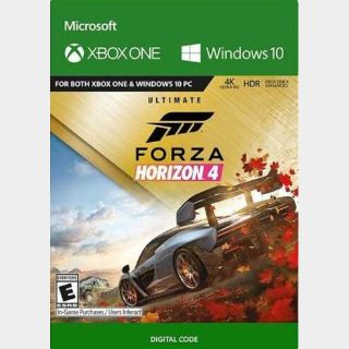 Forza Horizon 4: Ultimate Edition - Xbox Play Anywhere (PC + Xbox)