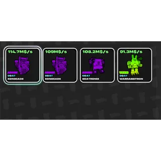 GOATRINIX 37KG, KONGCADE 40KG  + 37KG, RABBITRON TOXIC 40KG