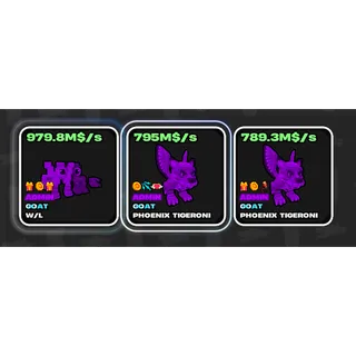 2x PHOENIX ROT + WL ROT | Fruits vs Brainrots