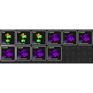 3x SHERIFf PEAS + WL ROT  WITHOUT TRAITS WL  | Fruits vs Brainrots
