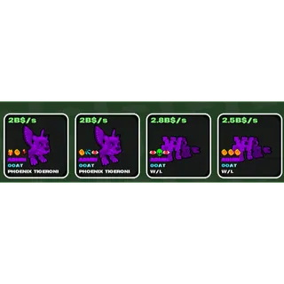 BEST PACK WL + PHOENIX | FRUITS VS BRAINROTS