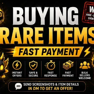 We Buy Rare In-Game Items & Accounts — Fast Payment!