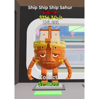 SHIP SHIP SAHUR| STEAL THE BRAINROT