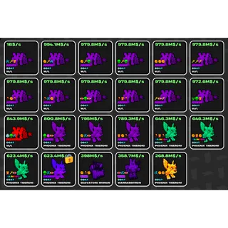 FAST OFFER 1 DAY 23x BRAINROTS | FRUITS VS BRAINROTS