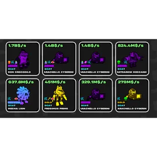 MIX PACK 8x | FRUITS VS BRAINROTS