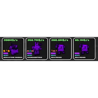 VOID PACK 4X | FRUITS VS BRAINROTS