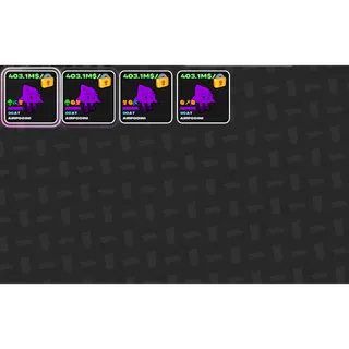 4x Airpodini Fruits vs Brainrots