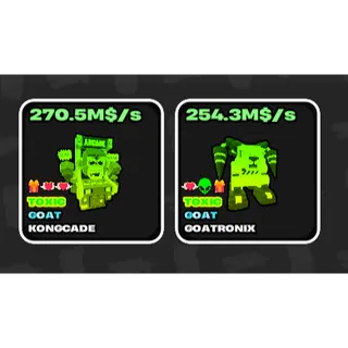 TOXIC GOATRINIX 13KG + KONGCADE 15KG