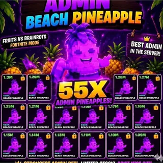 🍍 55X ADMIN PINEAPPLES | NovaLoot Exclusive Pack | $70 + FREE GIFT 