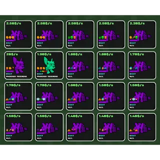 1x WL | FRUITS VS BRAINROTS