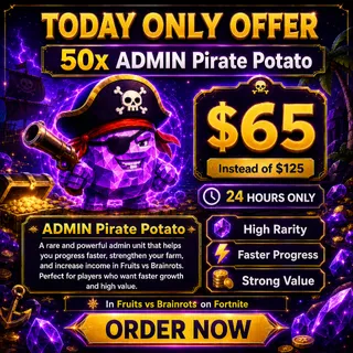 50x ADMIN Pirate Potato — Today Only Offer!
