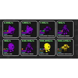 MIX PACK 8x | FRUITS VS BRAINROTS