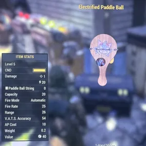 Electrified Paddleball