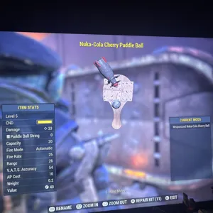Nuka-Cola Cherry Paddle