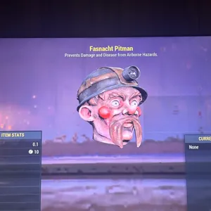 Fasnaught Pitman Mask
